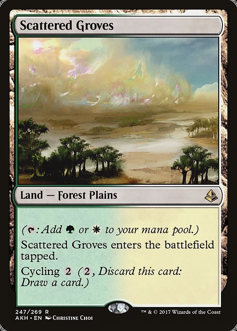 Scattered Groves [Amonkhet] | Gear Gaming Bentonville