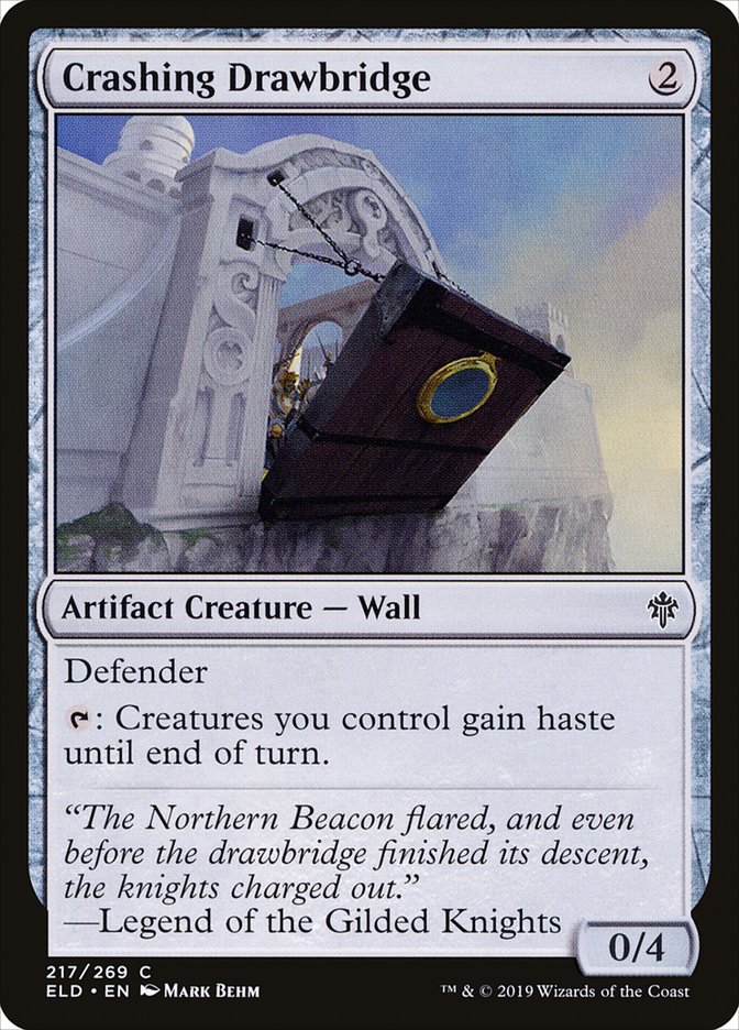 Crashing Drawbridge [Throne of Eldraine] | Gear Gaming Bentonville