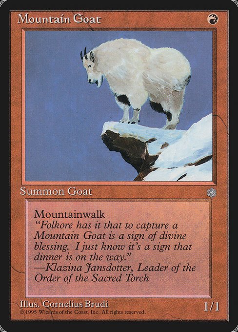 Mountain Goat [Ice Age] | Gear Gaming Bentonville