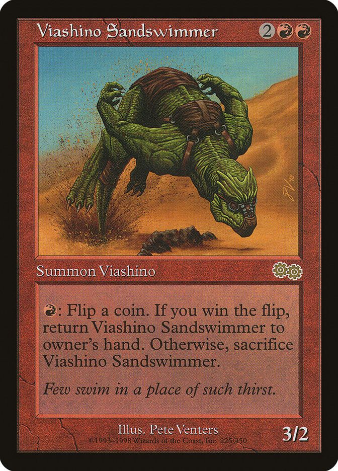 Viashino Sandswimmer [Urza's Saga] | Gear Gaming Bentonville