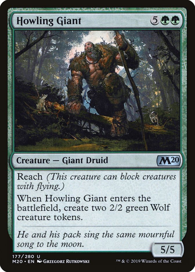 Howling Giant [Core Set 2020] | Gear Gaming Bentonville