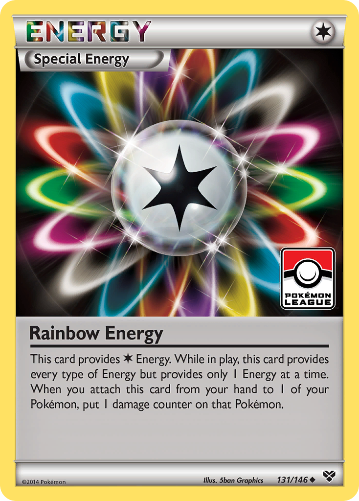 Rainbow Energy (131/146) [XY: Base Set] | Gear Gaming Bentonville