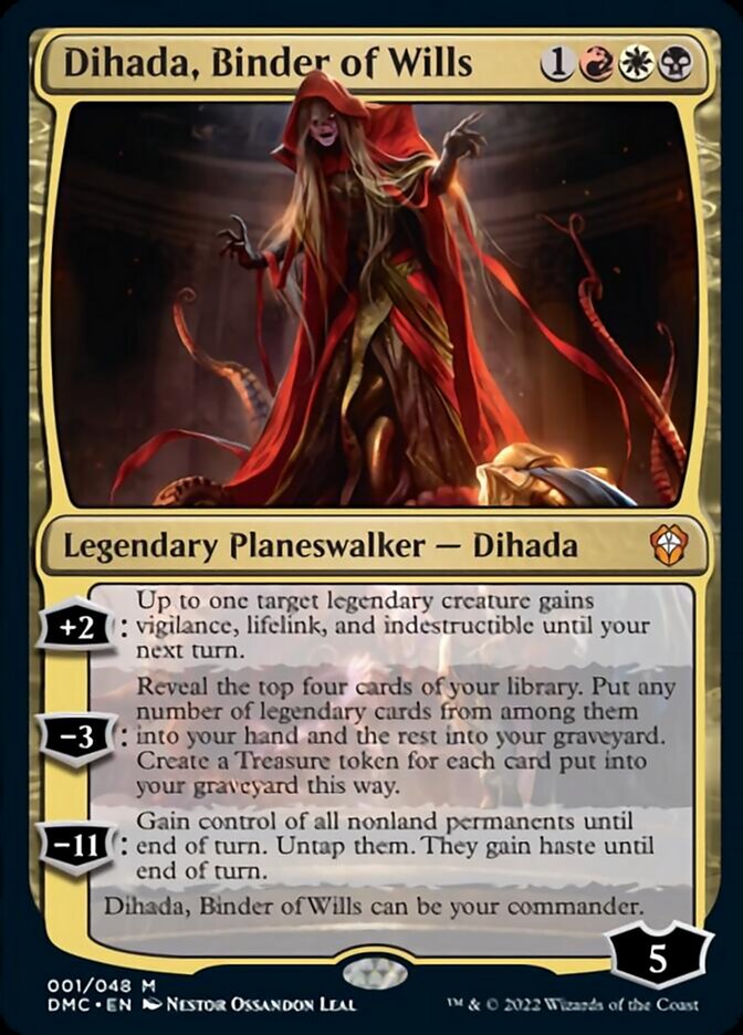 Dihada, Binder of Wills [Dominaria United Commander] | Gear Gaming Bentonville