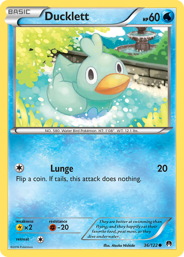 Ducklett (36/122) [XY: BREAKpoint] | Gear Gaming Bentonville