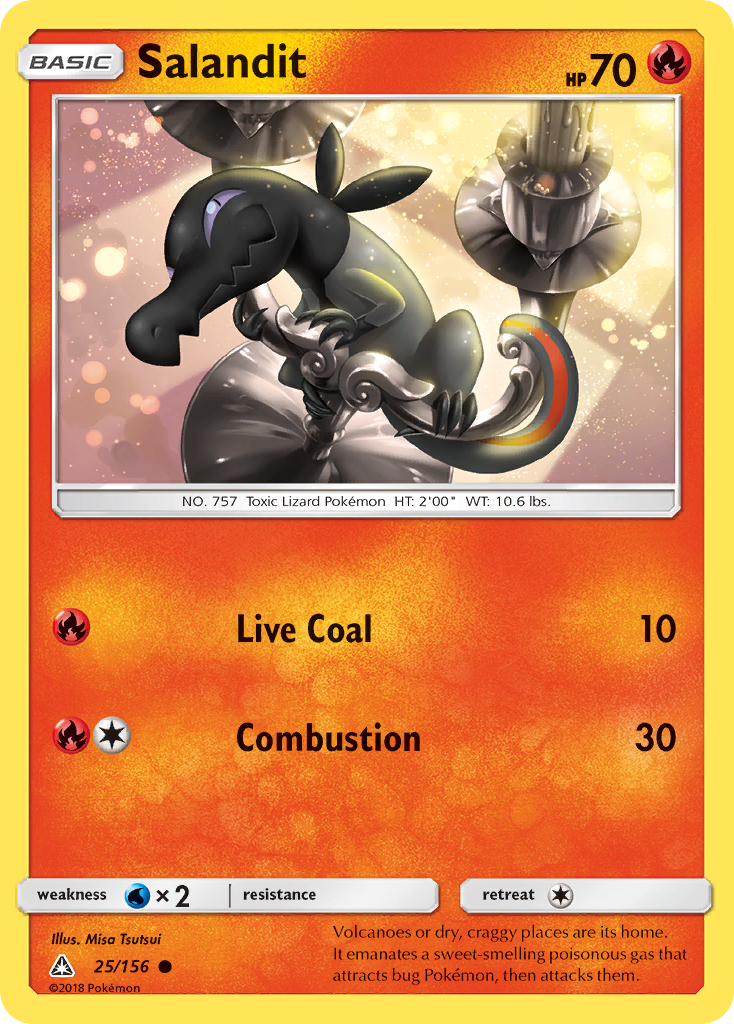 Salandit (25/156) [Sun & Moon: Ultra Prism] | Gear Gaming Bentonville