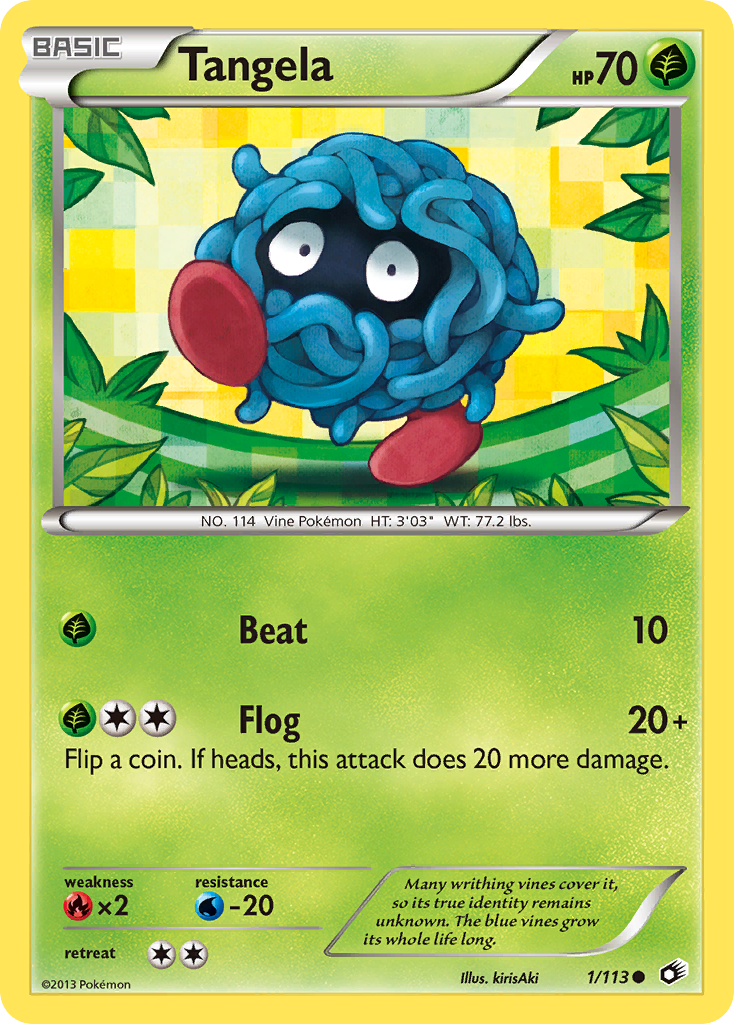 Tangela (1/113) [Black & White: Legendary Treasures] | Gear Gaming Bentonville