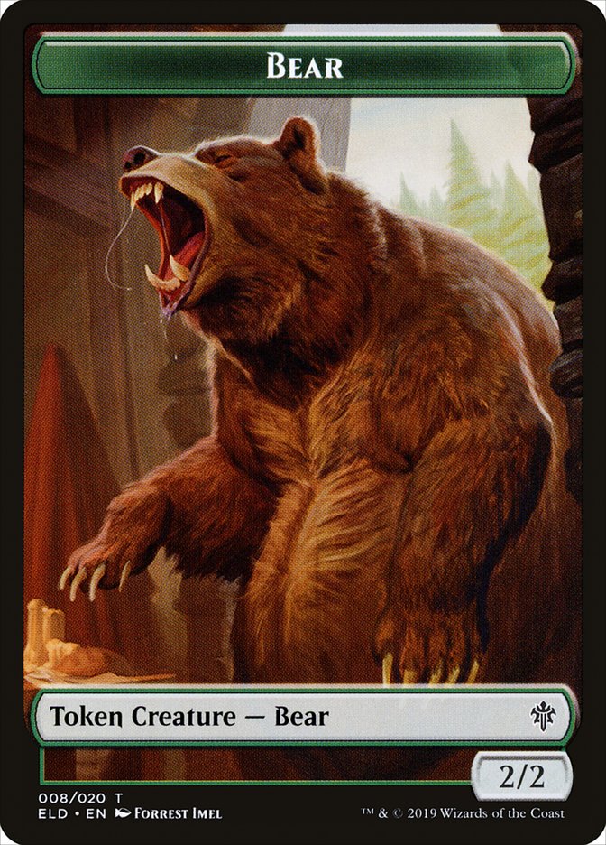 Bear [Throne of Eldraine Tokens] | Gear Gaming Bentonville