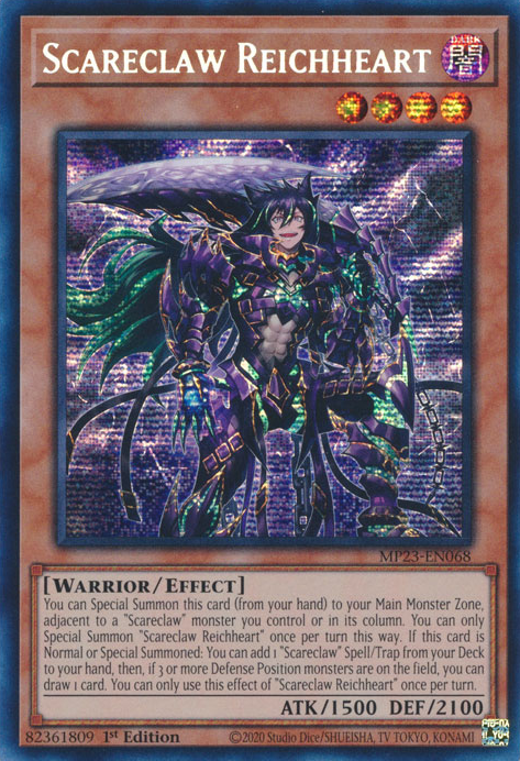 Scareclaw Reichheart [MP23-EN068] Prismatic Secret Rare | Gear Gaming Bentonville