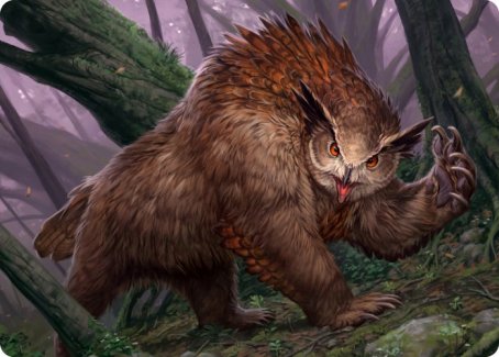 Owlbear Art Card [Dungeons & Dragons: Adventures in the Forgotten Realms Art Series] | Gear Gaming Bentonville