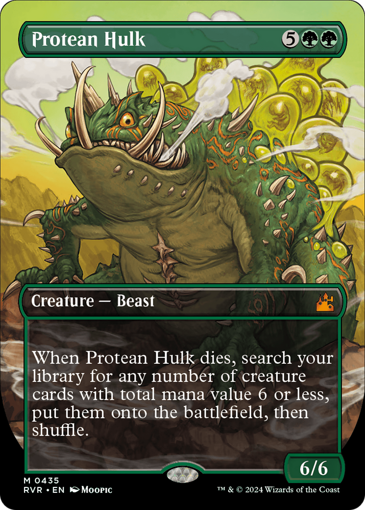 Protean Hulk (Anime Borderless) [Ravnica Remastered] | Gear Gaming Bentonville