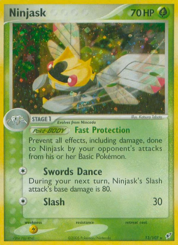 Ninjask (13/107) [EX: Deoxys] | Gear Gaming Bentonville