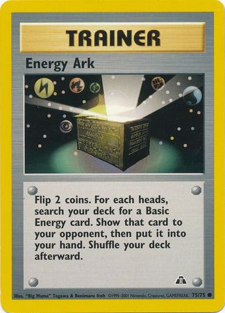 Energy Ark (75/75) [Neo Discovery Unlimited] | Gear Gaming Bentonville