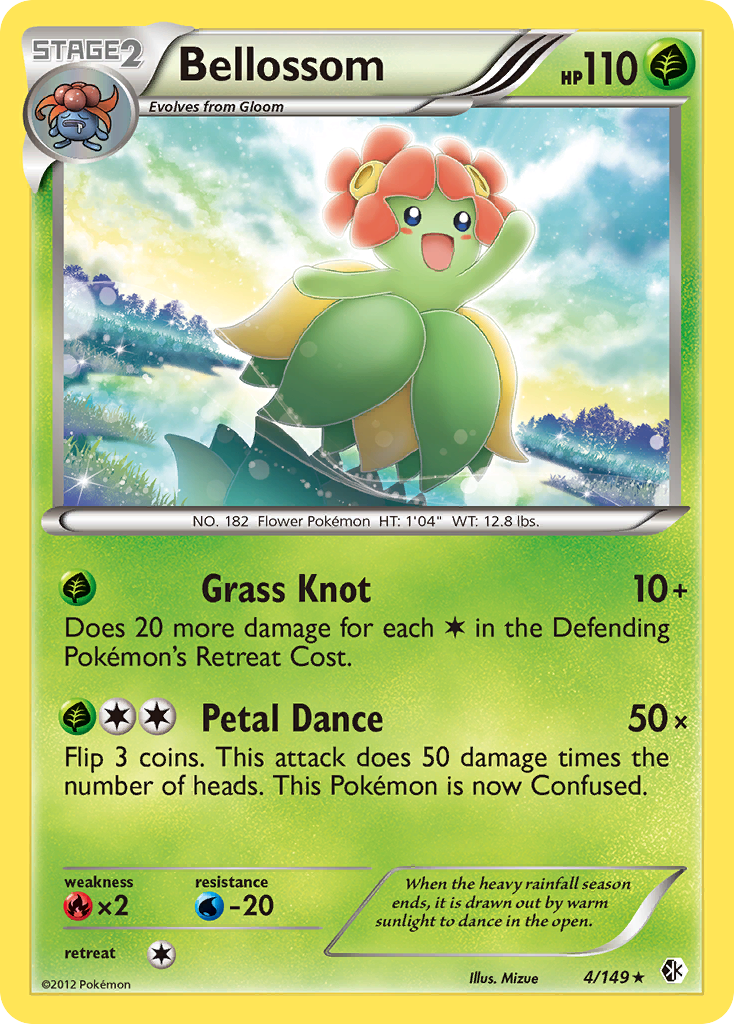 Bellossom (4/149) [Black & White: Boundaries Crossed] | Gear Gaming Bentonville