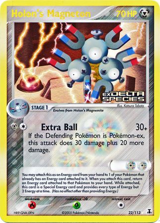 Holon's Magneton (22/113) (Stamped) [EX: Delta Species] | Gear Gaming Bentonville