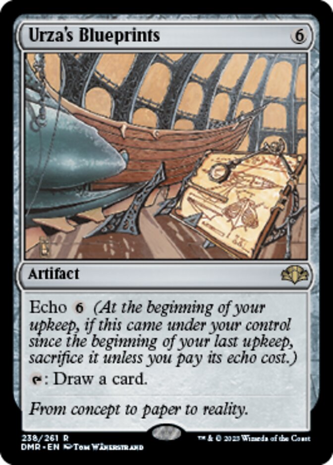 Urza's Blueprints [Dominaria Remastered] | Gear Gaming Bentonville