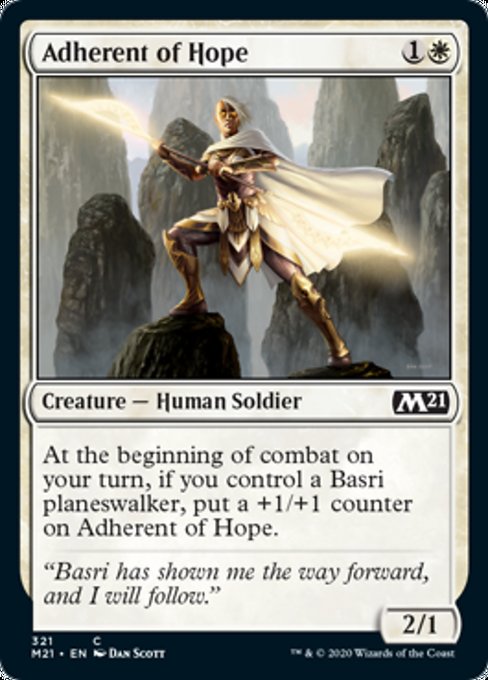 Adherent of Hope [Core Set 2021] | Gear Gaming Bentonville