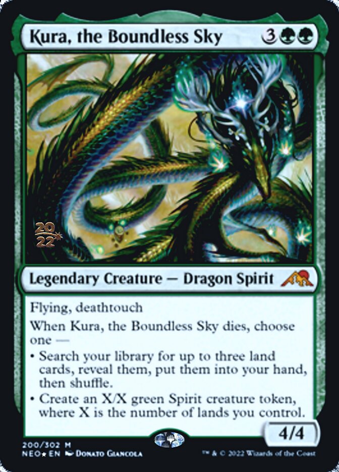 Kura, the Boundless Sky [Kamigawa: Neon Dynasty Prerelease Promos] | Gear Gaming Bentonville