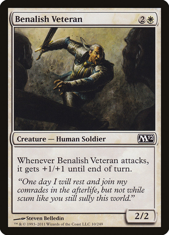 Benalish Veteran [Magic 2012] | Gear Gaming Bentonville