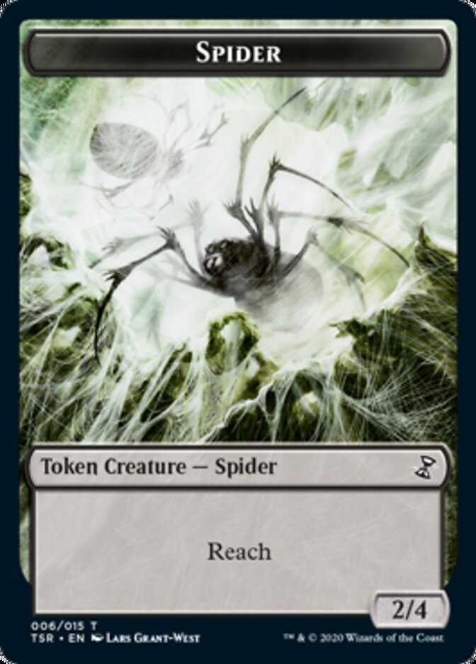 Spider Token [Time Spiral Remastered Tokens] | Gear Gaming Bentonville