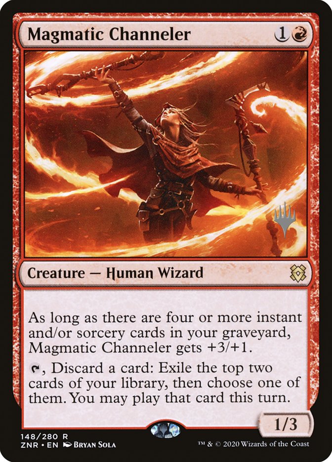 Magmatic Channeler (Promo Pack) [Zendikar Rising Promos] | Gear Gaming Bentonville