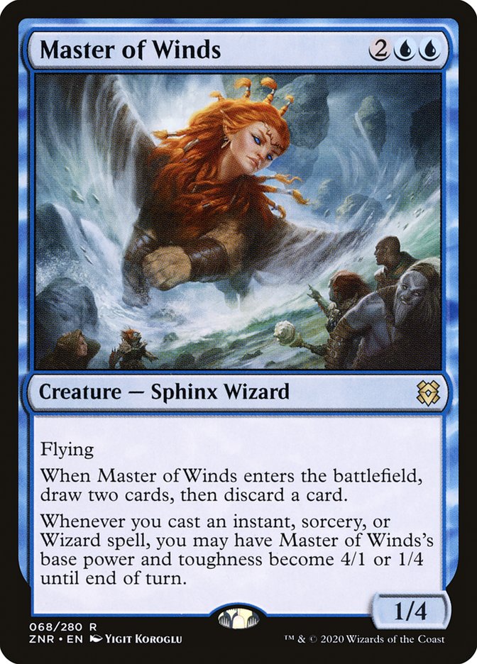 Master of Winds [Zendikar Rising] | Gear Gaming Bentonville