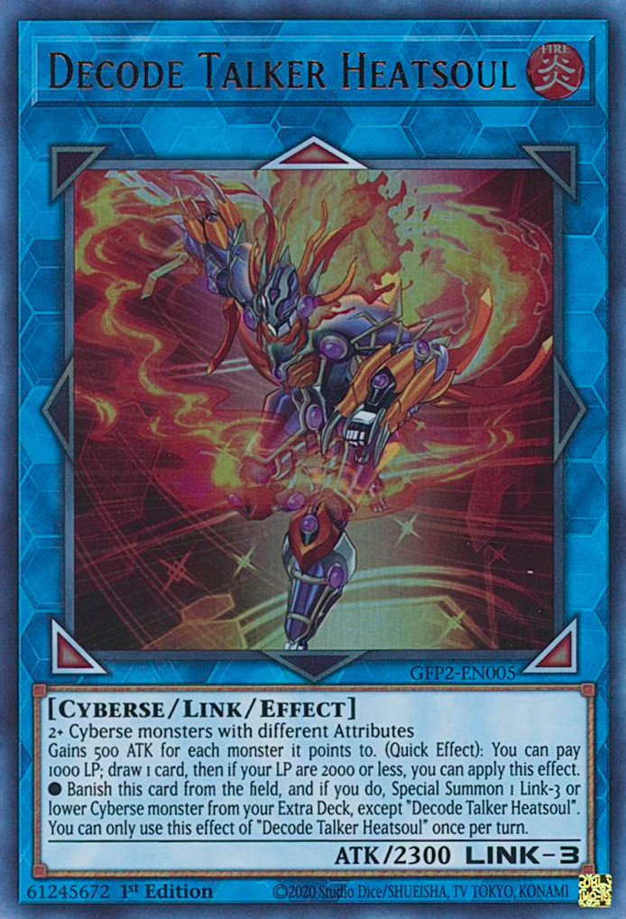 Decode Talker Heatsoul [GFP2-EN005] Ultra Rare | Gear Gaming Bentonville