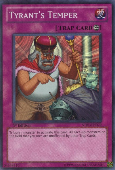 Tyrant's Temper [STBL-EN079] Super Rare | Gear Gaming Bentonville