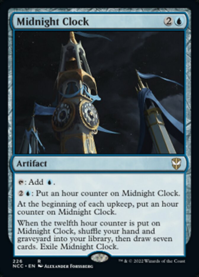 Midnight Clock [Streets of New Capenna Commander] | Gear Gaming Bentonville