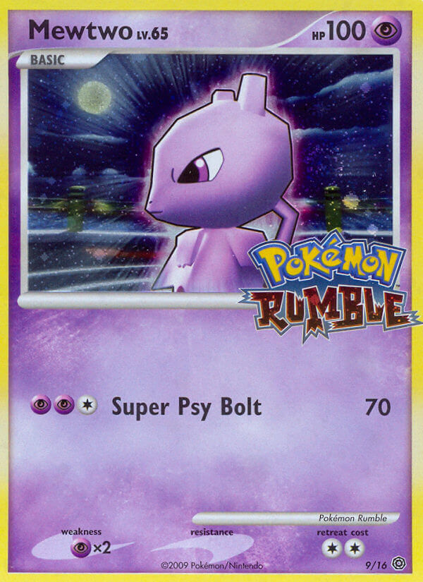 Mewtwo (9/16) [Pokémon Rumble] | Gear Gaming Bentonville