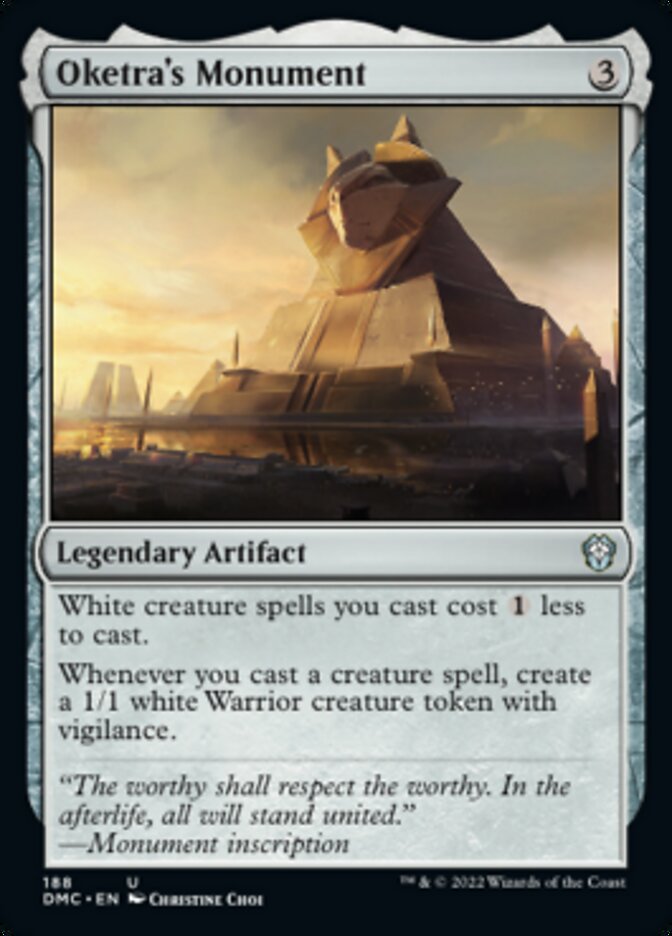 Oketra's Monument [Dominaria United Commander] | Gear Gaming Bentonville