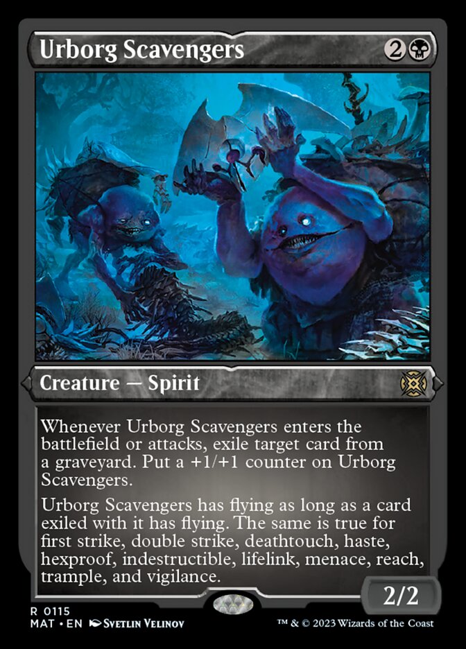 Urborg Scavengers (Foil Etched) [March of the Machine: The Aftermath] | Gear Gaming Bentonville