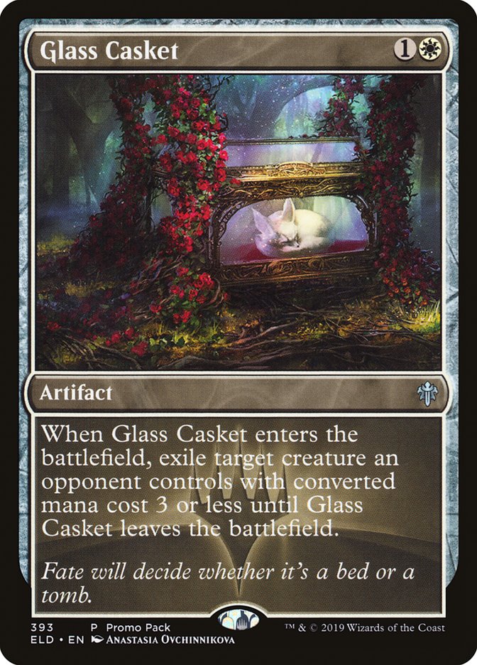 Glass Casket (Promo Pack) [Throne of Eldraine Promos] | Gear Gaming Bentonville