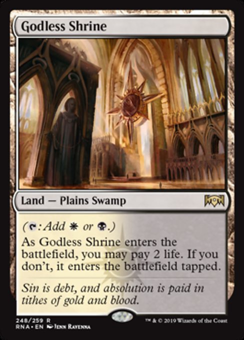 Godless Shrine [Ravnica Allegiance] | Gear Gaming Bentonville