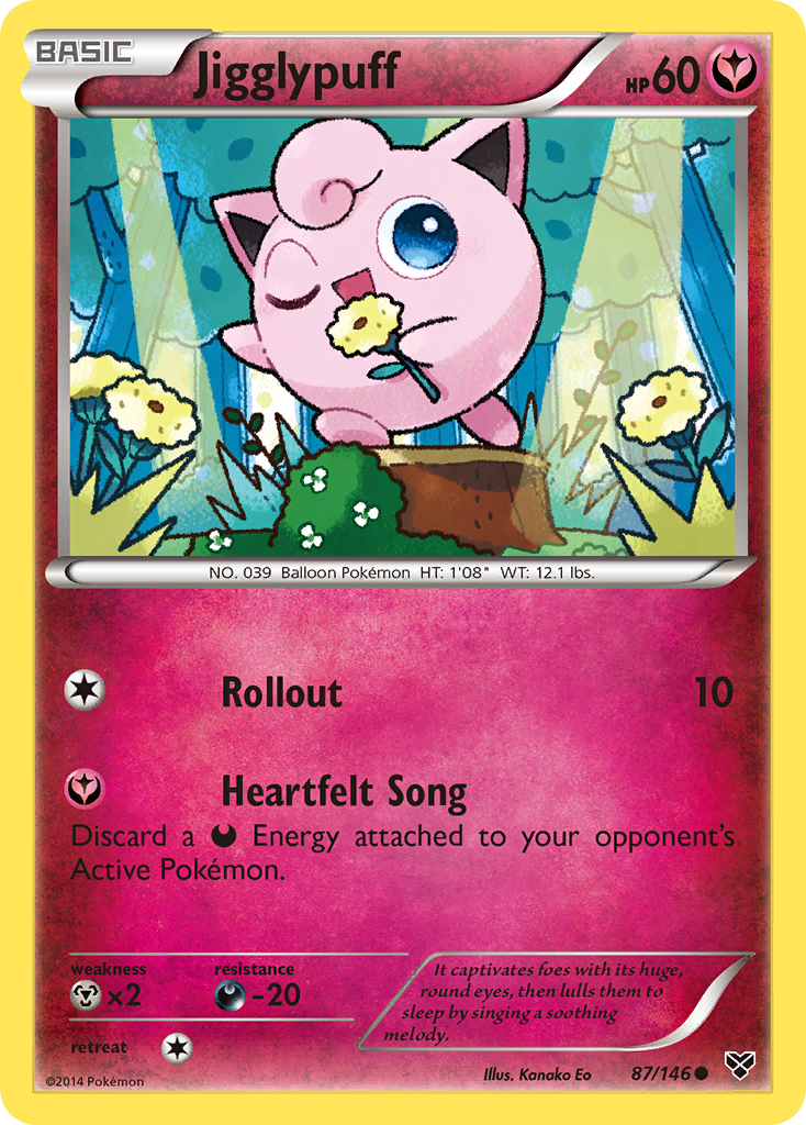 Jigglypuff (87/146) [XY: Base Set] | Gear Gaming Bentonville