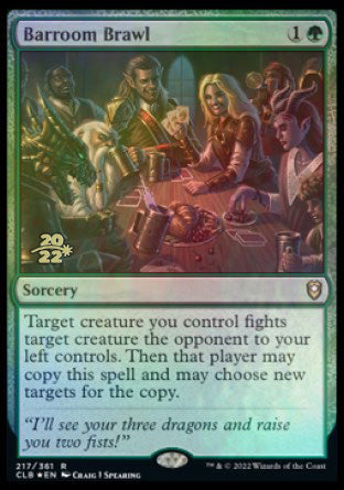 Barroom Brawl [Commander Legends: Battle for Baldur's Gate Prerelease Promos] | Gear Gaming Bentonville