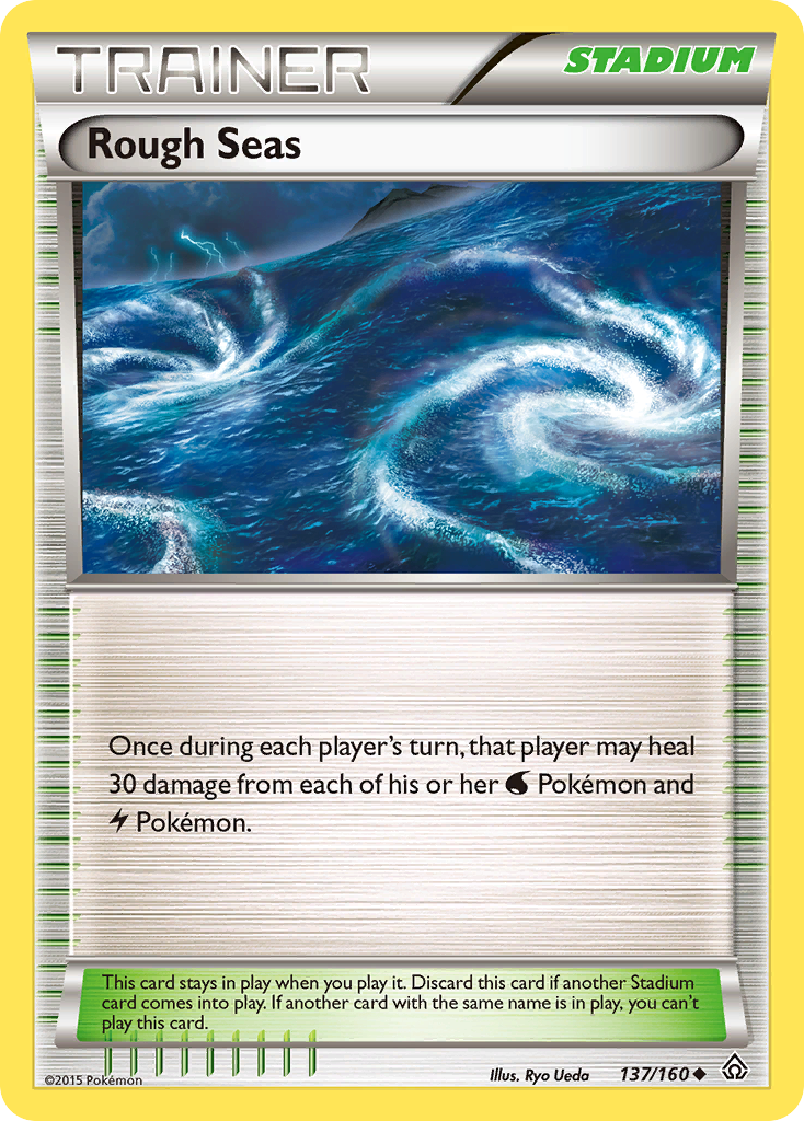 Rough Seas (137/160) [XY: Primal Clash] | Gear Gaming Bentonville