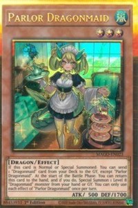 Parlor Dragonmaid [MAGO-EN023] Gold Rare | Gear Gaming Bentonville