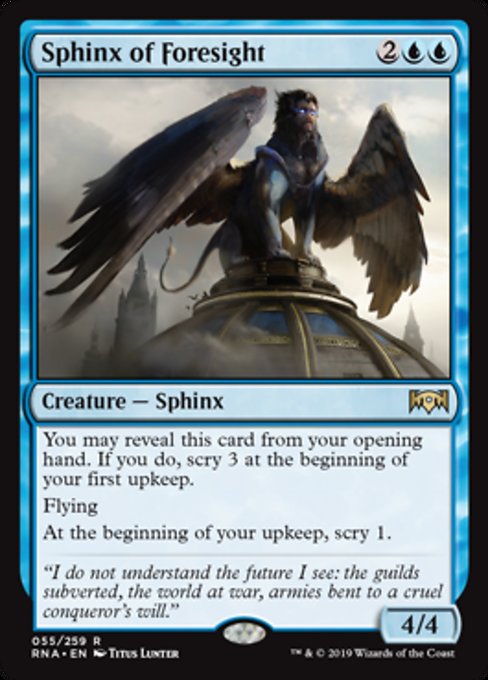 Sphinx of Foresight [Ravnica Allegiance] | Gear Gaming Bentonville