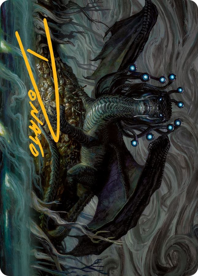 Oculus Whelp Art Card (Gold-Stamped Signature) [March of the Machine Art Series] | Gear Gaming Bentonville