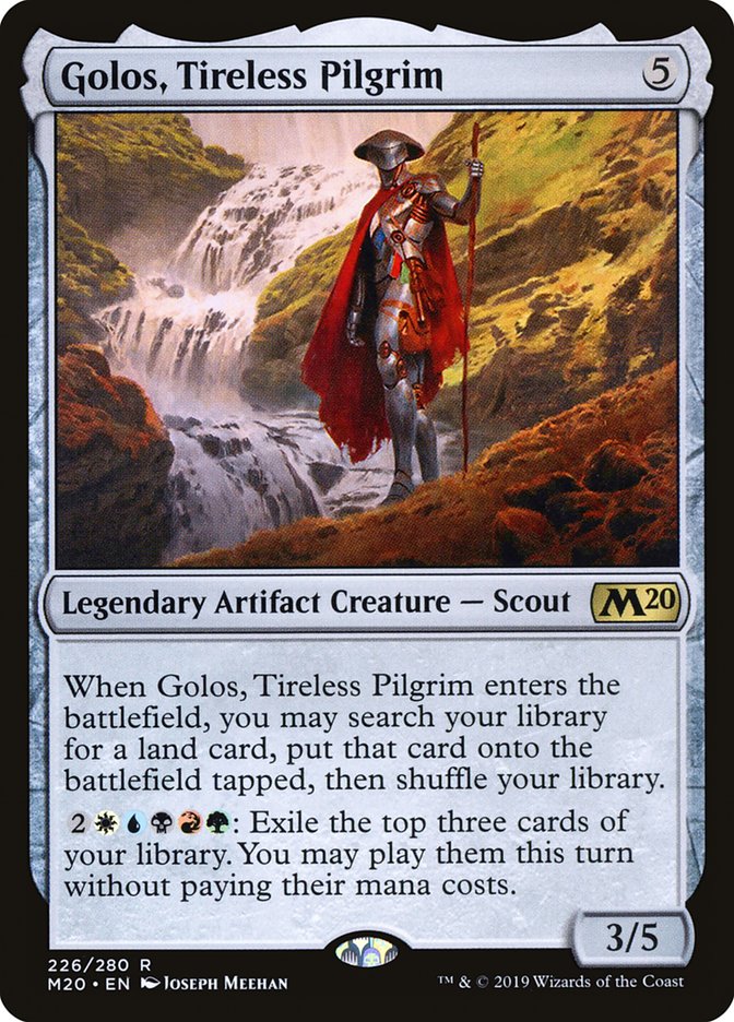 Golos, Tireless Pilgrim [Core Set 2020] | Gear Gaming Bentonville