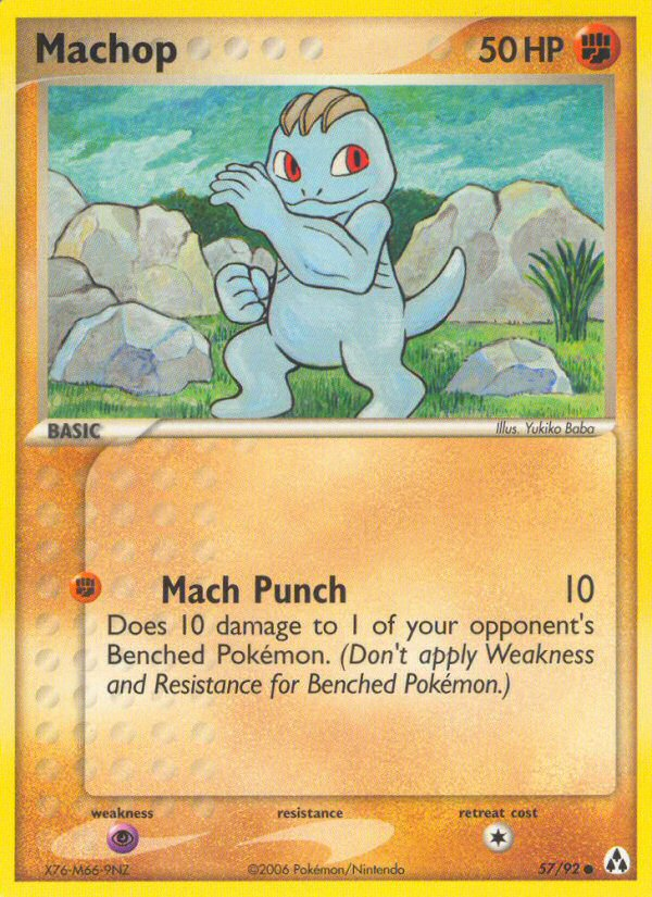 Machop (57/92) [EX: Legend Maker] | Gear Gaming Bentonville