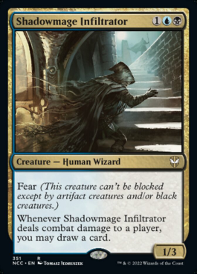 Shadowmage Infiltrator [Streets of New Capenna Commander] | Gear Gaming Bentonville