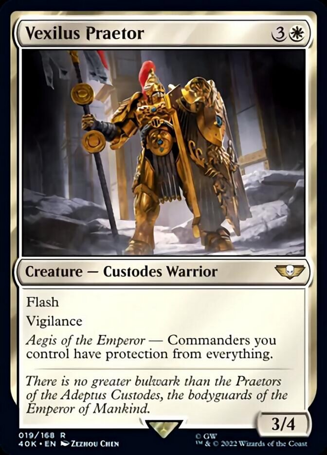 Vexilus Praetor (Surge Foil) [Universes Beyond: Warhammer 40,000] | Gear Gaming Bentonville