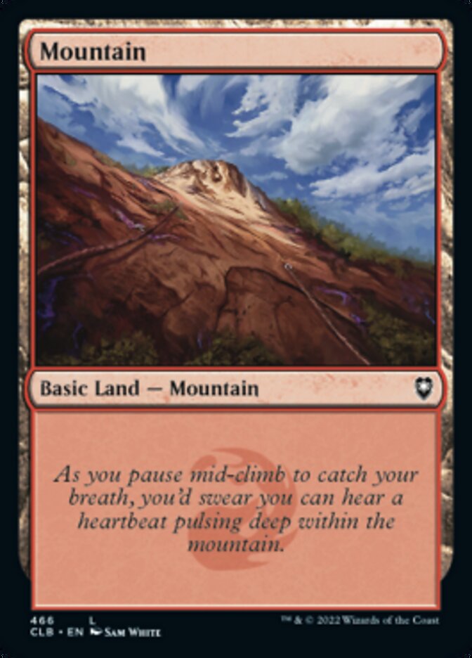 Mountain (466) [Commander Legends: Battle for Baldur's Gate] | Gear Gaming Bentonville