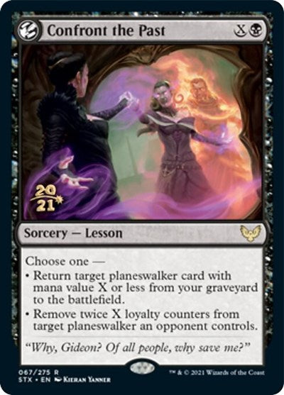 Confront the Past [Strixhaven: School of Mages Prerelease Promos] | Gear Gaming Bentonville