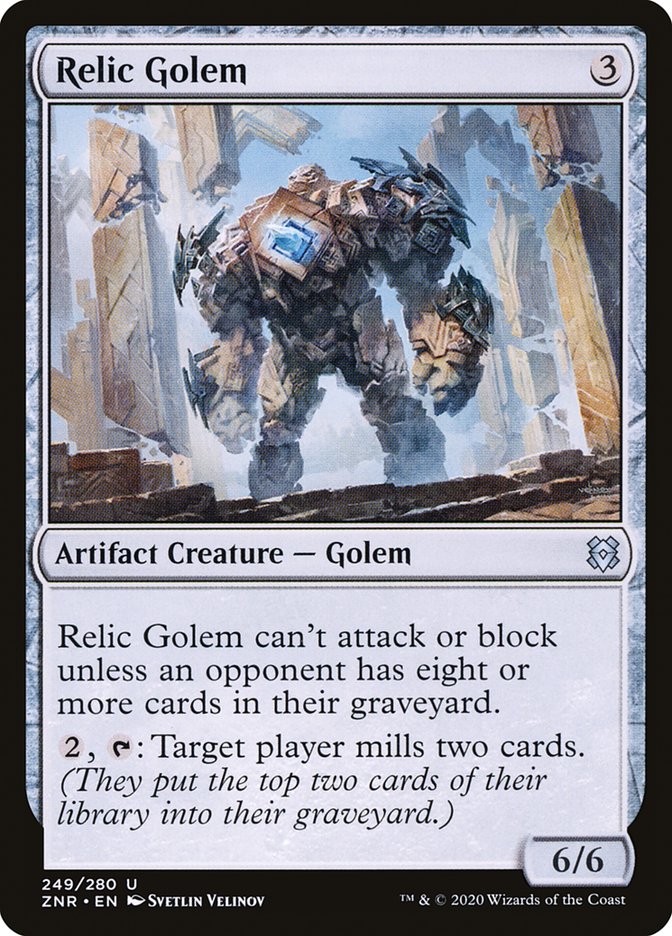 Relic Golem [Zendikar Rising] | Gear Gaming Bentonville