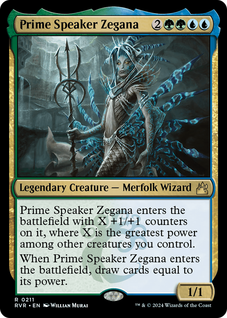 Prime Speaker Zegana [Ravnica Remastered] | Gear Gaming Bentonville