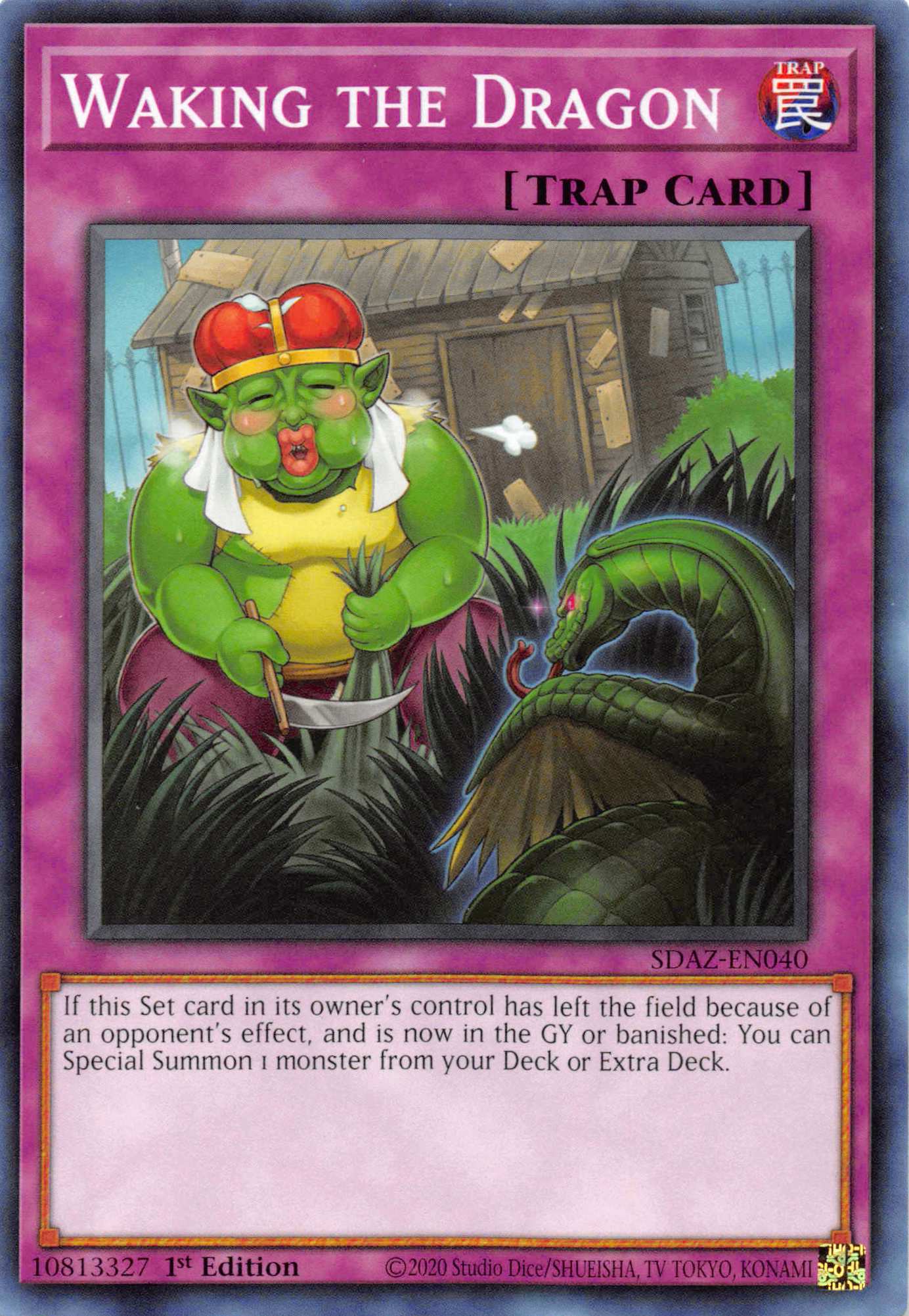 Waking the Dragon [SDAZ-EN040] Common | Gear Gaming Bentonville