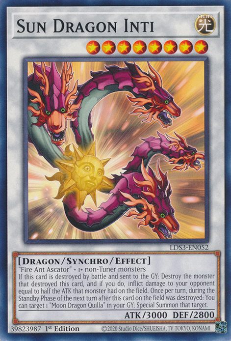 Sun Dragon Inti [LDS3-EN052] Common | Gear Gaming Bentonville