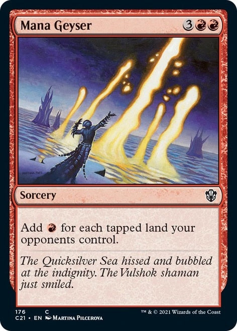 Mana Geyser [Commander 2021] | Gear Gaming Bentonville